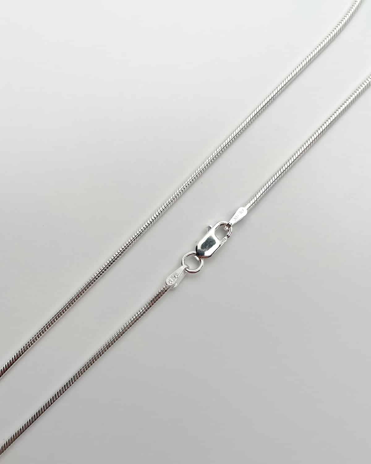 Sterling Silver 1.5mm Snake Chain - Image 2