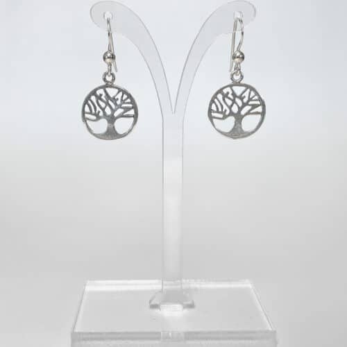 Tree of Life Drop Earrings 15mm